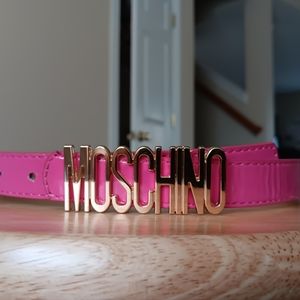 Moschino Pink Belt